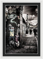 Load image into Gallery viewer, Cool Street Art Brick Lane London - Framed Print
