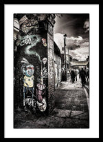 Load image into Gallery viewer, Cool Street Art Brick Lane London - Framed Print
