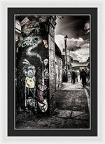 Load image into Gallery viewer, Cool Street Art Brick Lane London - Framed Print
