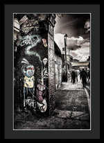 Load image into Gallery viewer, Cool Street Art Brick Lane London - Framed Print
