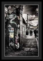 Load image into Gallery viewer, Cool Street Art Brick Lane London - Framed Print
