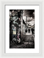 Load image into Gallery viewer, Cool Street Art Brick Lane London - Framed Print
