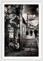Load image into Gallery viewer, Cool Street Art Brick Lane London - Framed Print
