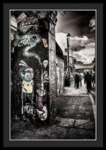 Load image into Gallery viewer, Cool Street Art Brick Lane London - Framed Print
