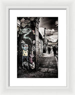 Load image into Gallery viewer, Cool Street Art Brick Lane London - Framed Print
