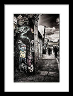 Load image into Gallery viewer, Cool Street Art Brick Lane London - Framed Print
