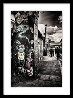 Load image into Gallery viewer, Cool Street Art Brick Lane London - Framed Print
