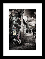 Load image into Gallery viewer, Cool Street Art Brick Lane London - Framed Print
