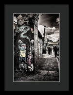 Load image into Gallery viewer, Cool Street Art Brick Lane London - Framed Print
