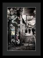 Load image into Gallery viewer, Cool Street Art Brick Lane London - Framed Print
