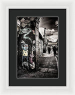 Load image into Gallery viewer, Cool Street Art Brick Lane London - Framed Print
