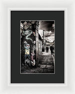 Load image into Gallery viewer, Cool Street Art Brick Lane London - Framed Print
