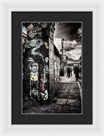 Load image into Gallery viewer, Cool Street Art Brick Lane London - Framed Print
