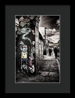 Load image into Gallery viewer, Cool Street Art Brick Lane London - Framed Print
