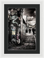 Load image into Gallery viewer, Cool Street Art Brick Lane London - Framed Print
