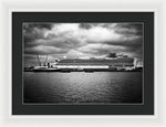 Load image into Gallery viewer, Cruise Ship Drama - Framed Print
