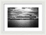 Load image into Gallery viewer, Cruise Ship Drama - Framed Print
