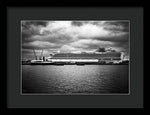 Load image into Gallery viewer, Cruise Ship Drama - Framed Print
