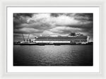 Load image into Gallery viewer, Cruise Ship Drama - Framed Print
