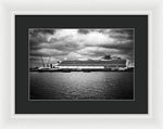 Load image into Gallery viewer, Cruise Ship Drama - Framed Print
