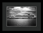 Load image into Gallery viewer, Cruise Ship Drama - Framed Print
