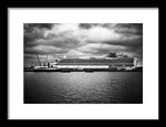 Load image into Gallery viewer, Cruise Ship Drama - Framed Print
