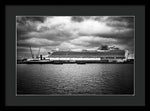 Load image into Gallery viewer, Cruise Ship Drama - Framed Print
