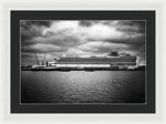 Load image into Gallery viewer, Cruise Ship Drama - Framed Print
