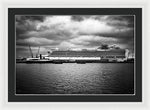 Load image into Gallery viewer, Cruise Ship Drama - Framed Print
