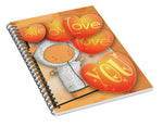 Load image into Gallery viewer, Cute Teddy with Lots of Love Balloons - Spiral Notebook
