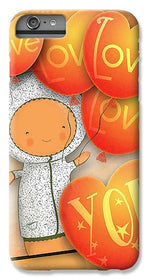 Load image into Gallery viewer, Cute Teddy with Lots of Love Balloons - Phone Case
