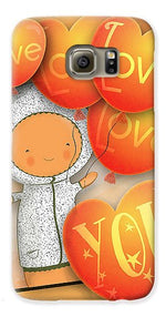 Load image into Gallery viewer, Cute Teddy with Lots of Love Balloons - Phone Case
