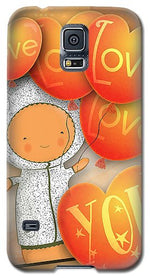 Load image into Gallery viewer, Cute Teddy with Lots of Love Balloons - Phone Case
