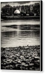 Load image into Gallery viewer, Dome across the Thames at Greenwich - Canvas Print
