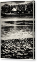 Load image into Gallery viewer, Dome across the Thames at Greenwich - Canvas Print
