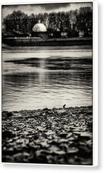 Load image into Gallery viewer, Dome across the Thames at Greenwich - Canvas Print

