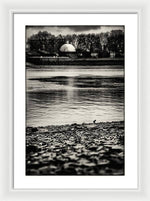 Load image into Gallery viewer, Dome across the Thames at Greenwich - Framed Print
