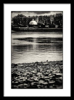 Load image into Gallery viewer, Dome across the Thames at Greenwich - Framed Print
