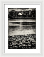 Load image into Gallery viewer, Dome across the Thames at Greenwich - Framed Print
