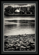Load image into Gallery viewer, Dome across the Thames at Greenwich - Framed Print
