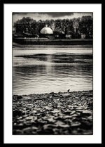 Load image into Gallery viewer, Dome across the Thames at Greenwich - Framed Print
