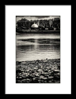 Load image into Gallery viewer, Dome across the Thames at Greenwich - Framed Print
