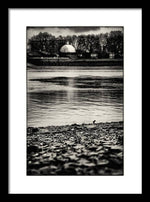 Load image into Gallery viewer, Dome across the Thames at Greenwich - Framed Print
