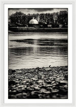 Load image into Gallery viewer, Dome across the Thames at Greenwich - Framed Print
