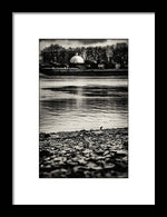 Load image into Gallery viewer, Dome across the Thames at Greenwich - Framed Print

