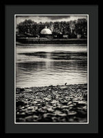 Load image into Gallery viewer, Dome across the Thames at Greenwich - Framed Print
