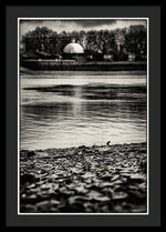 Load image into Gallery viewer, Dome across the Thames at Greenwich - Framed Print
