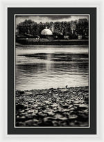 Load image into Gallery viewer, Dome across the Thames at Greenwich - Framed Print
