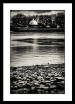 Load image into Gallery viewer, Dome across the Thames at Greenwich - Framed Print
