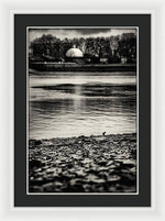 Load image into Gallery viewer, Dome across the Thames at Greenwich - Framed Print

